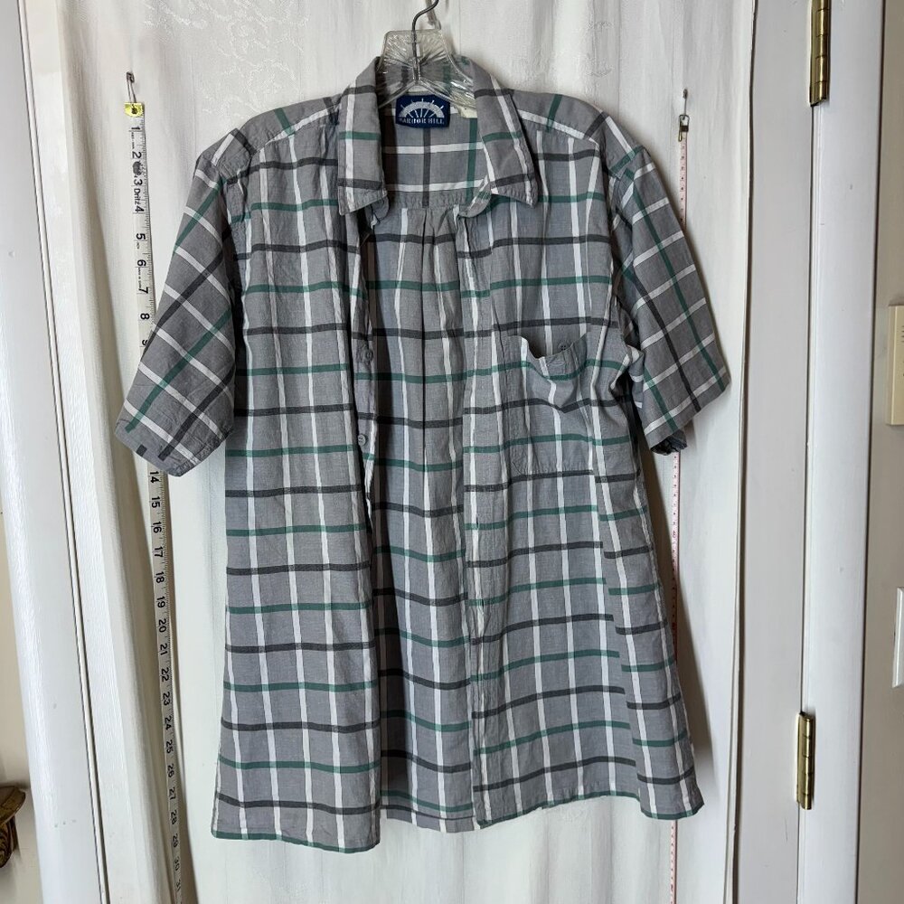 Vintage Men's Harbor Hill Plaid Shirt - Picture 1 of 3